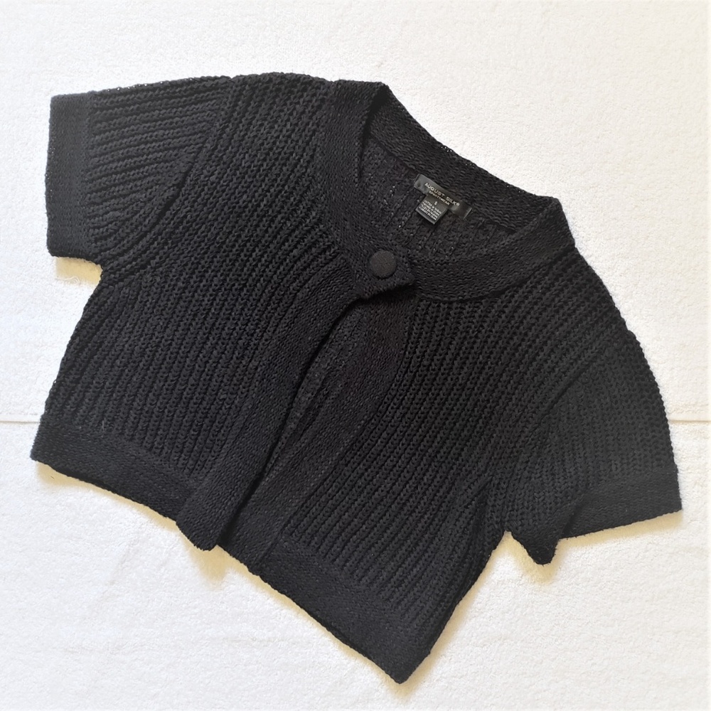 August Silk Sportswear Cropped Sweater - S